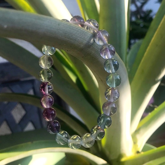 AAA Fluorite Bracelet - Picture 3 of 6